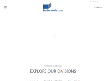 Tablet Screenshot of modernfoldstyles.com